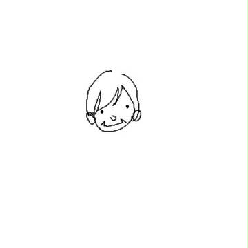 顔みただけで笑っちゃう人の似顔絵