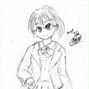 膨らんだスカート