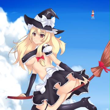 こんな魔理沙は・・・