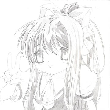 観鈴模写