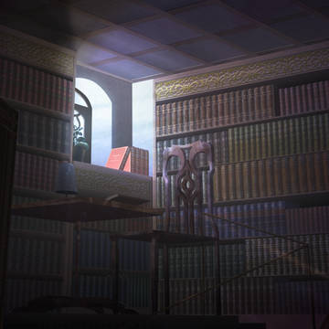 屋根裏書庫