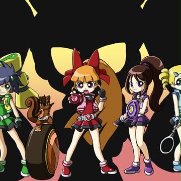 バニー  Z, とパワパフガールズＺ