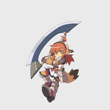 ドワーフ♀(剣士)