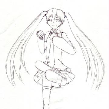 練習中