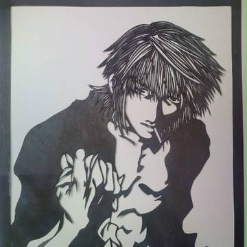 切り絵 三蔵