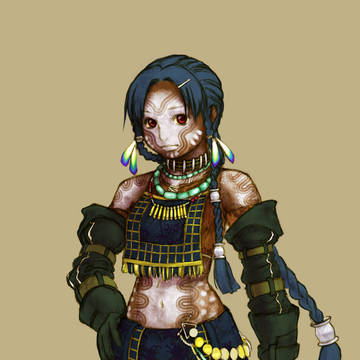 アフリカン女子高生