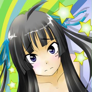 けいおん、みお描いてみた。