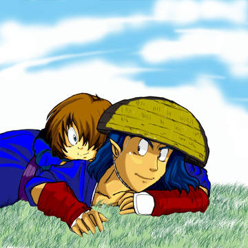 鬼太郎と蒼兄さん