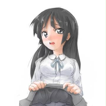 [けいおん！]穿かせてみた[秋山澪]