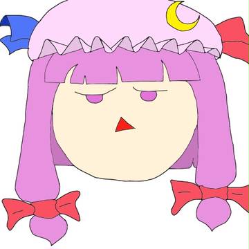 ゆちゅりー的なものの色塗った的なもの
