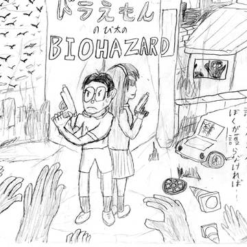 学校で描いた物
