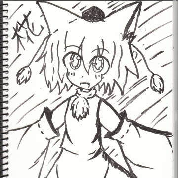 椛・・・？（筆ペン）