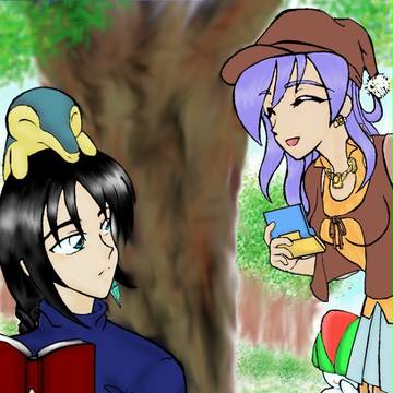 【ぴくトレ】迷い人、道を聞く【交流】