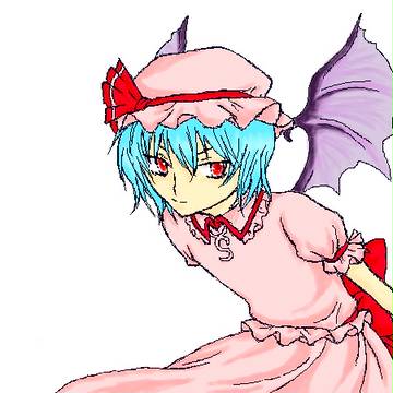 初描きレミリアお嬢様