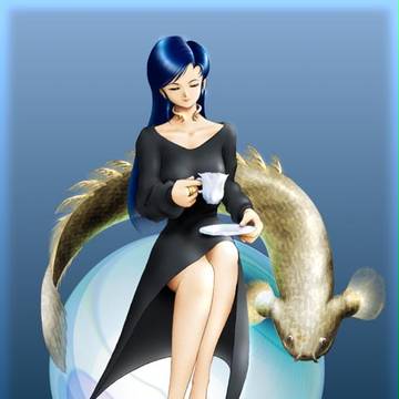 土曜日には古代魚とお茶を