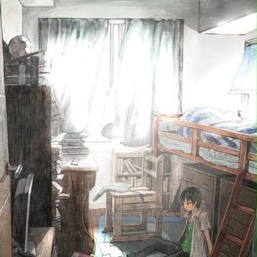散らかった部屋