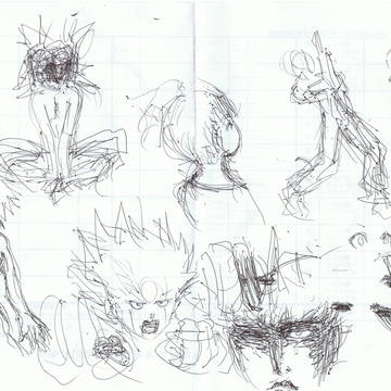仕事中の落書き3