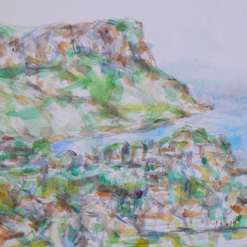 南仏Cassisカシ風景