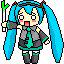 はちゅね（ドット絵）