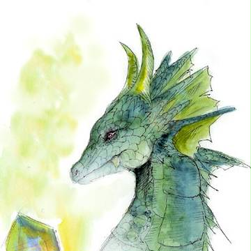 ドラゴンとクリスタル