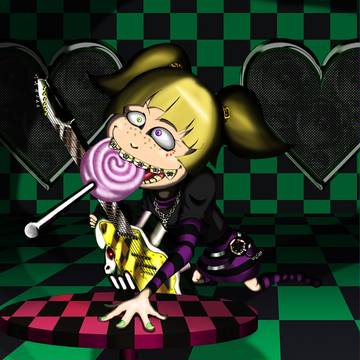 ギター女