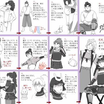 甲冑を着よう！
