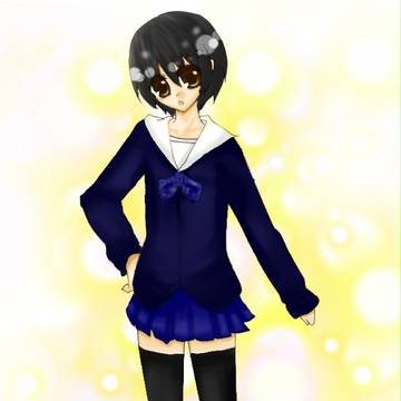 【女装注意】祖国に母校の制服着せてみる