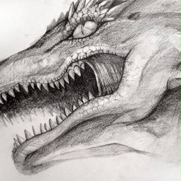 デッサン（ドラゴン）