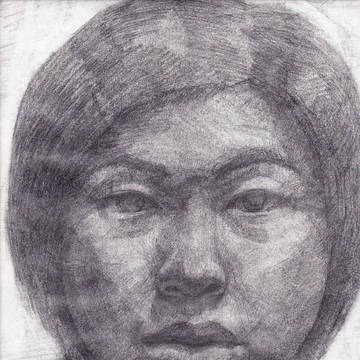 大学入学当初の自画像
