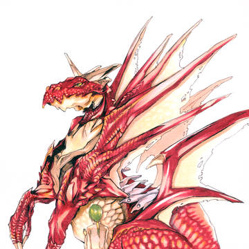 赤いドラゴン