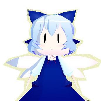 【３D】デスクトップマスコット　チルノ