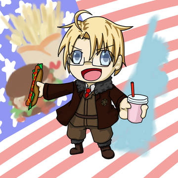 ホットドッグ片手に邁進だ！