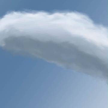 雲の練習