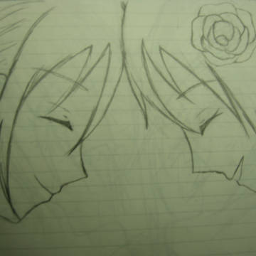 悪ノ召使（ノートに手書き）