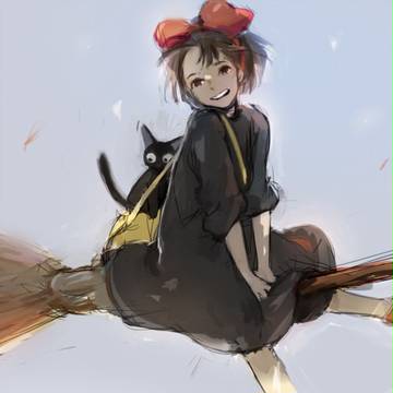 今日は魔女宅！