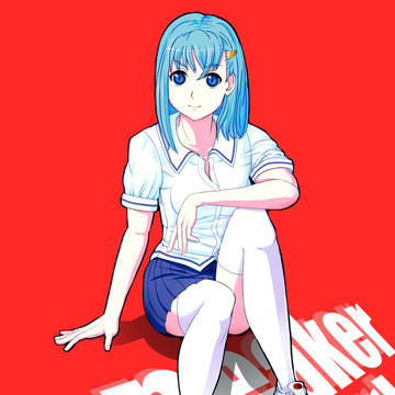 スニーカー少女