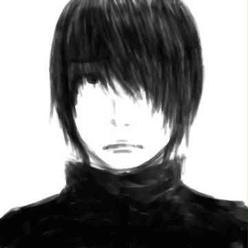 黒服の人