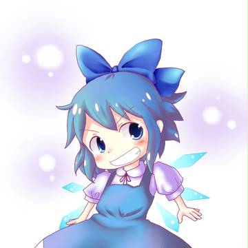 【塗ってみた】チルノ