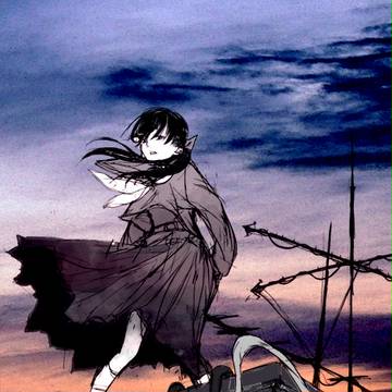 夕日