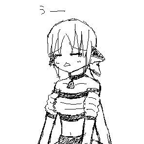 絵茶にて。