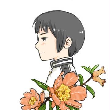 石榴と菊