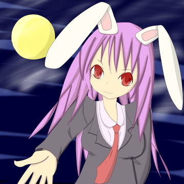 月に‥行きませんか？（アニメ塗り）