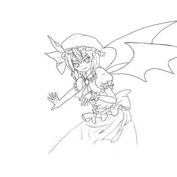 描きかけ放置