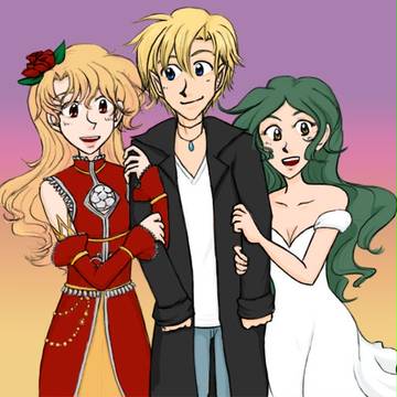 Aura, Jin, and Hikari