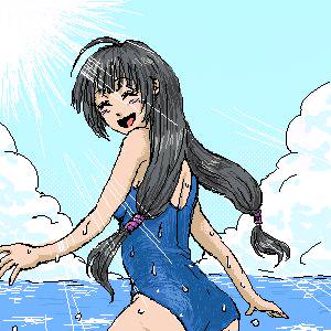 スク水コハク