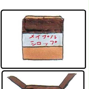 静葉が箱から飛び出すだけ