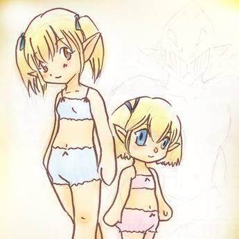 【らくがき】このくらい？