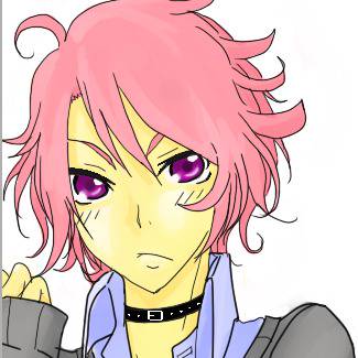 美男子という設定で描いたもの…