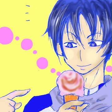 兄さんとアイス
