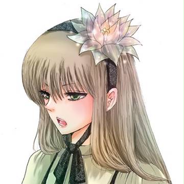 お花の髪飾り